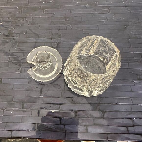 Vintage Condiment Jar ABP American Brilliant Period Cut Glass Crystal - Picture 4 of 6